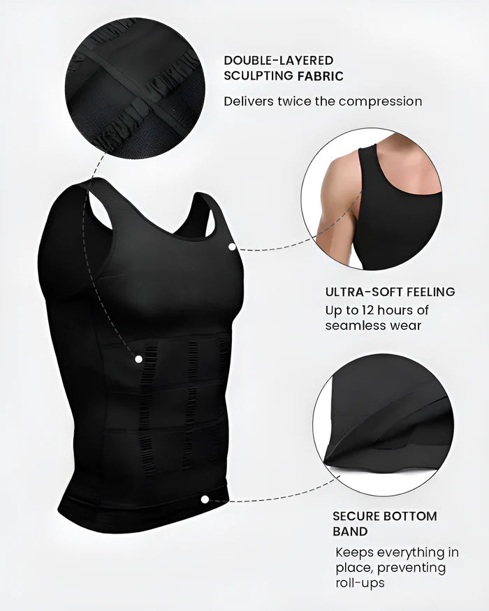 SlimFlex™ Male Shaper Tank 2.0